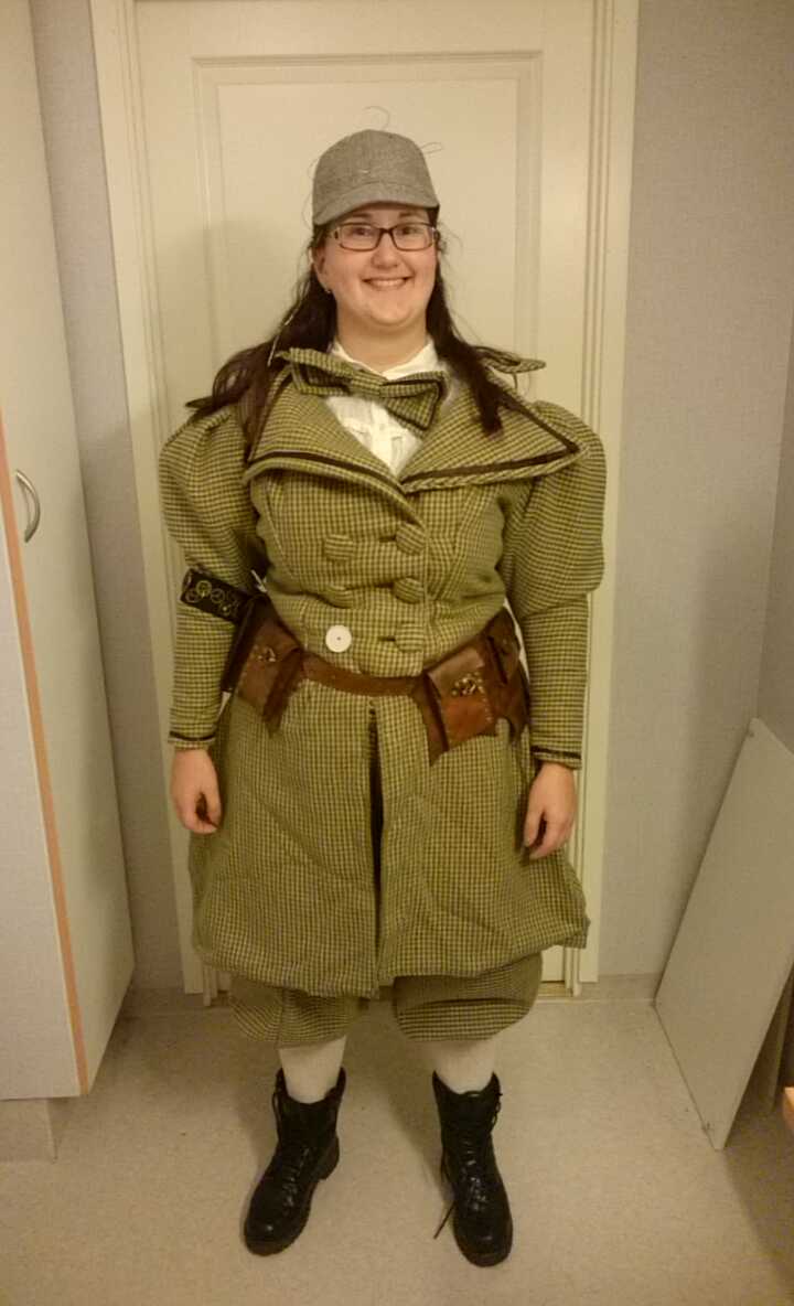 Viktoriansk sykkeldrakt, XL