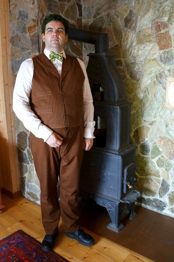 Stripet herredress, XXL