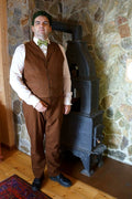 Stripet herredress, XXL