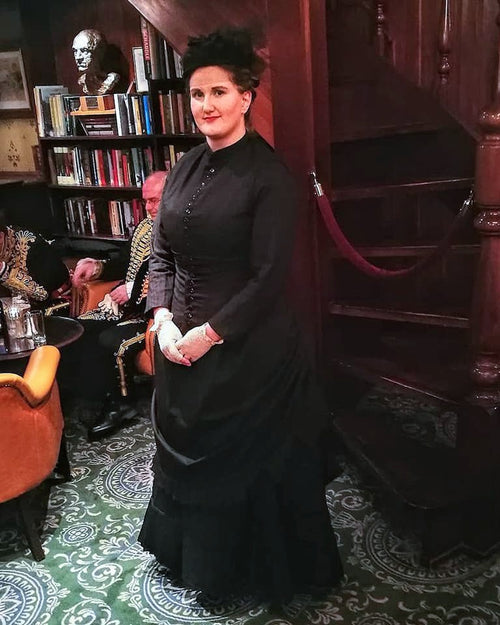 Agatha 1870-antrekk til tjener, XL