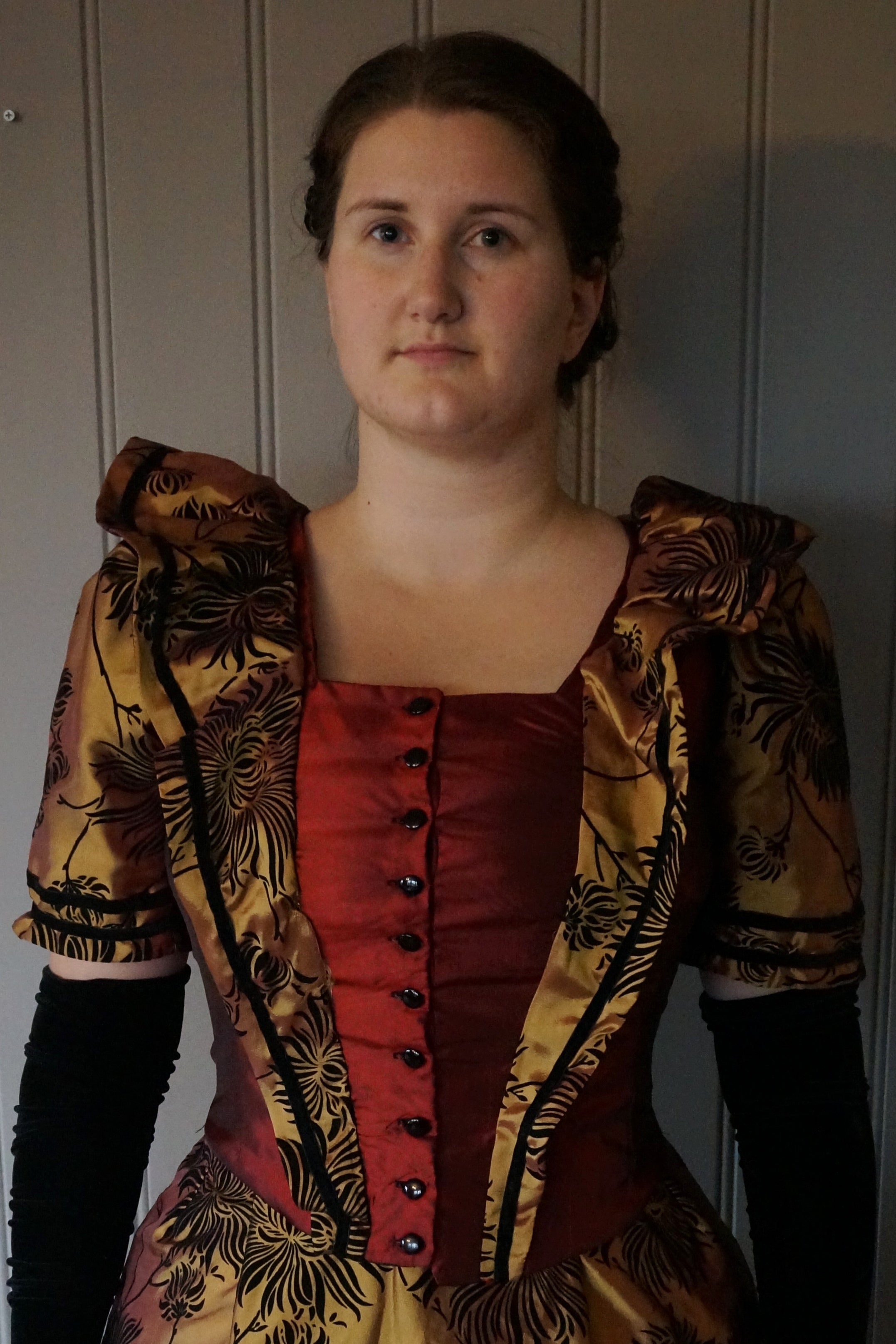 1890 aftenantrekk Bretelles, XL