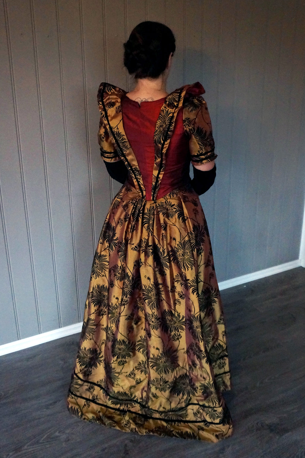 1890 aftenantrekk Bretelles, XL