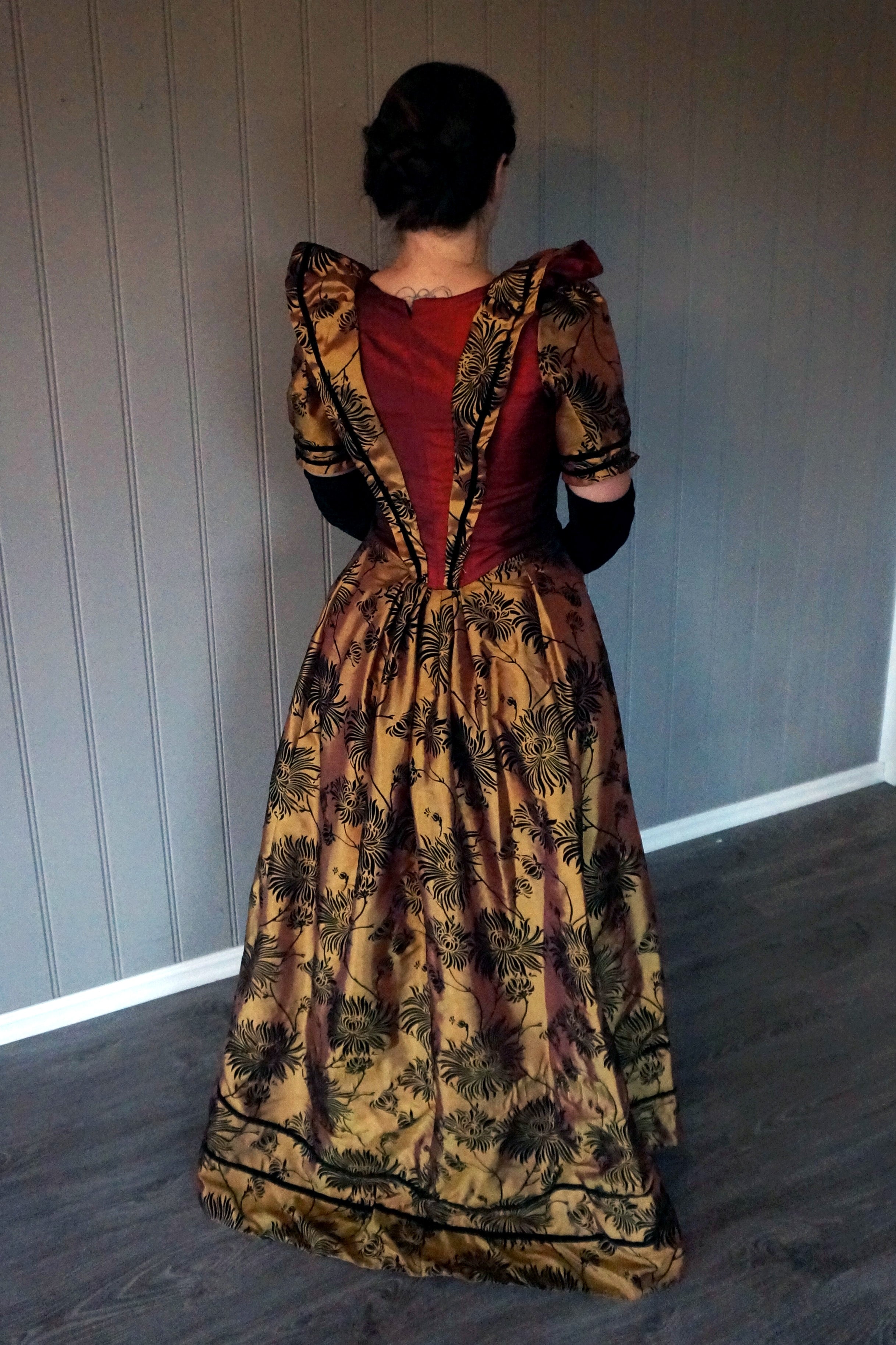 1890 aftenantrekk Bretelles, XL