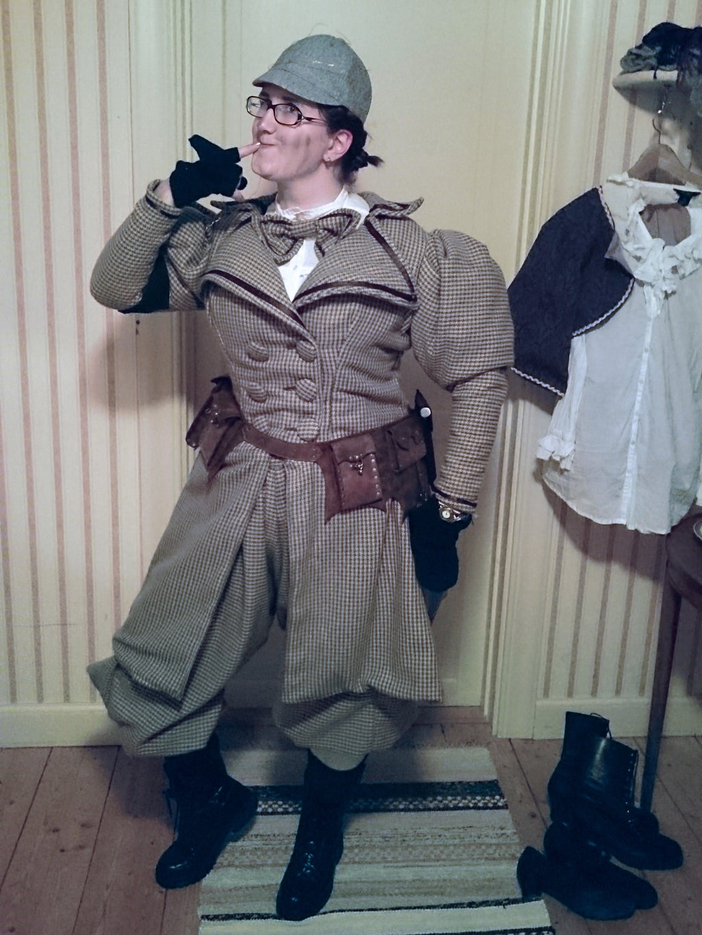 Viktoriansk sykkeldrakt, XL