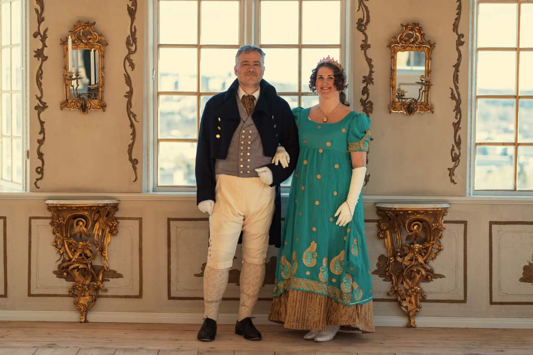 Regency Sari Ballkjole, XL