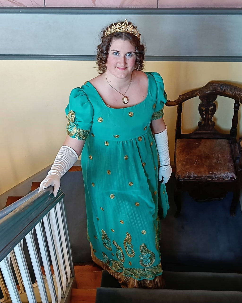 Regency Sari Ballkjole, XL