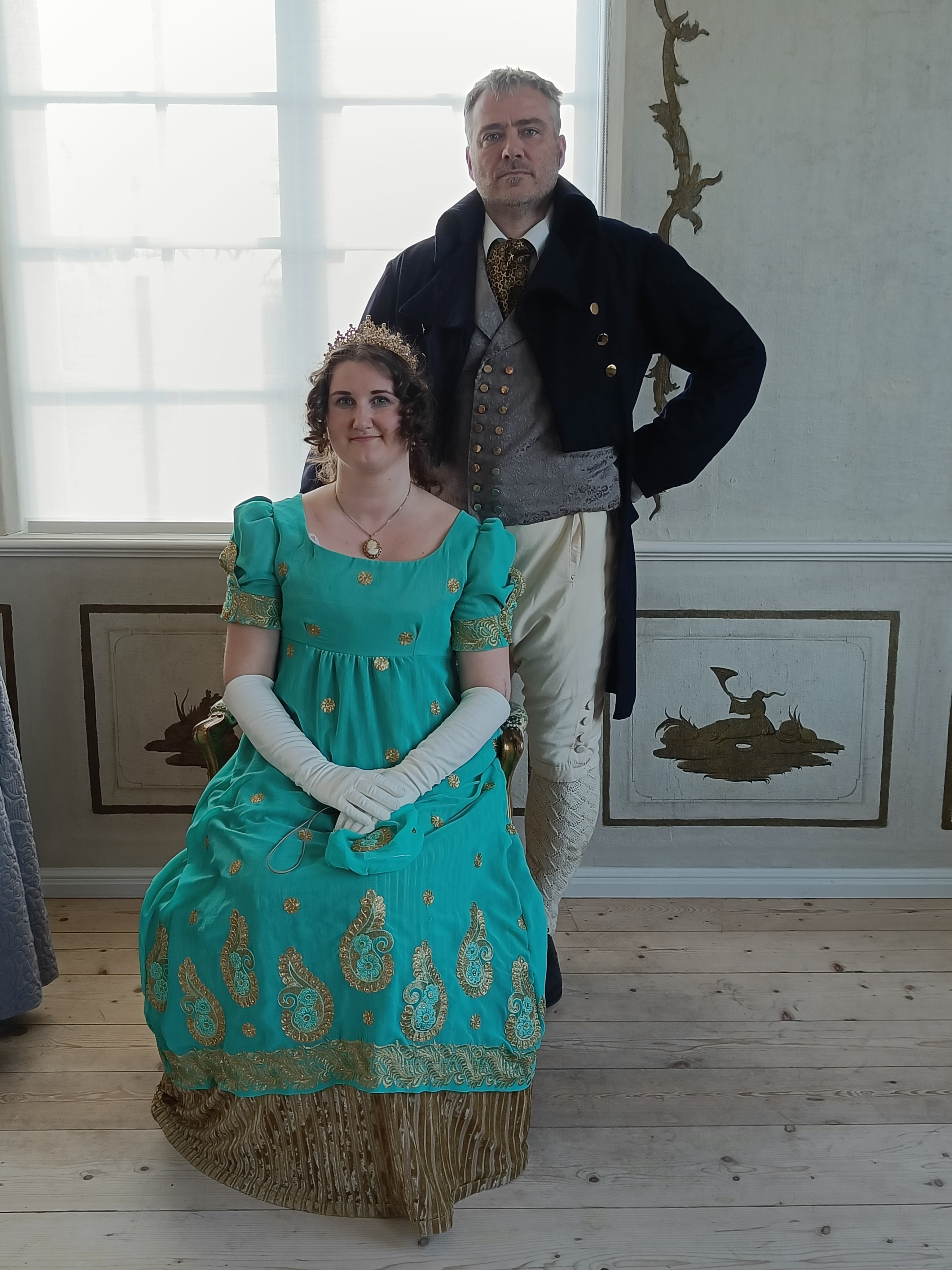 Regency Sari Ballkjole, XL