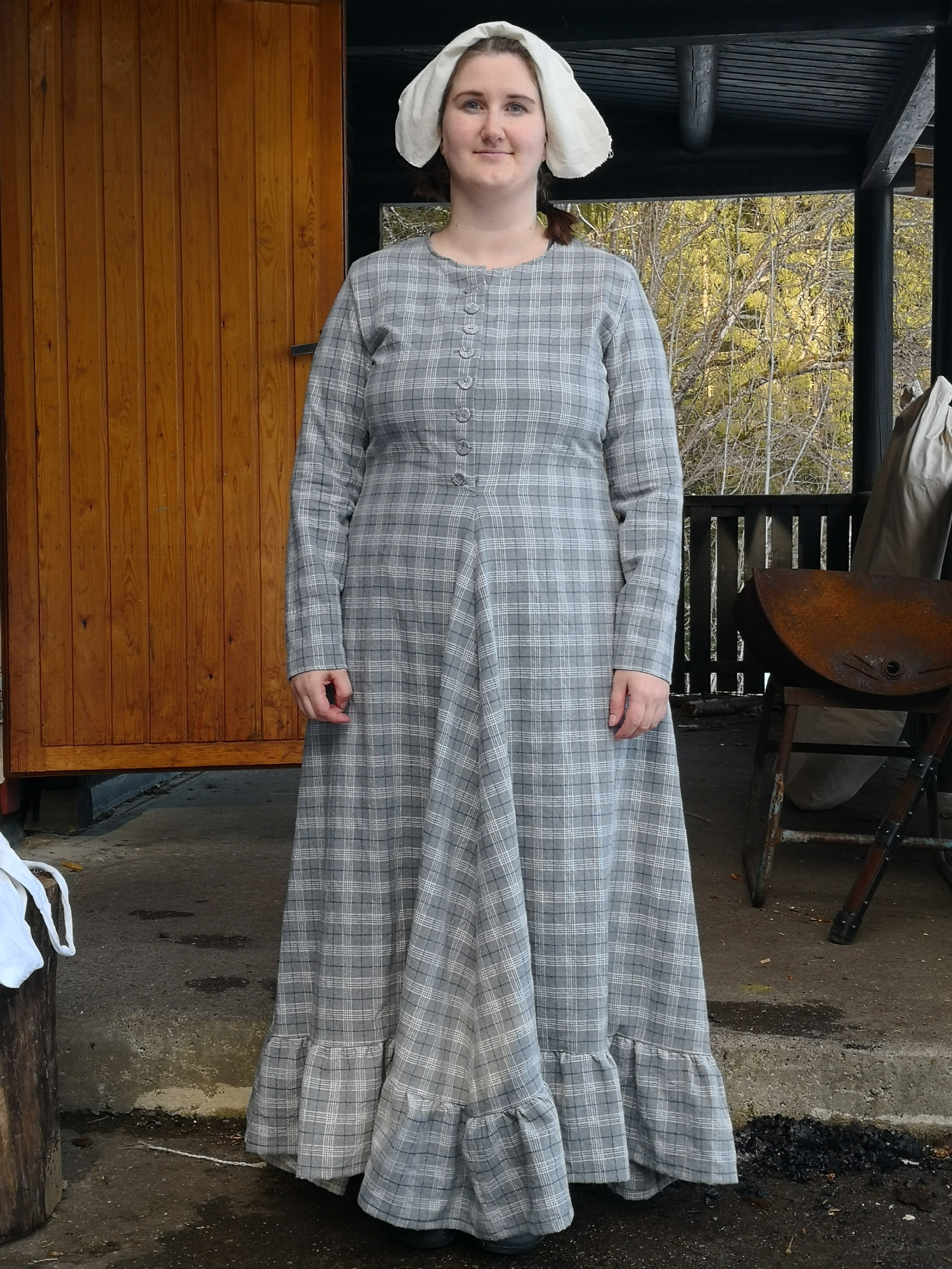 Fantasy middelalder kjole, XL