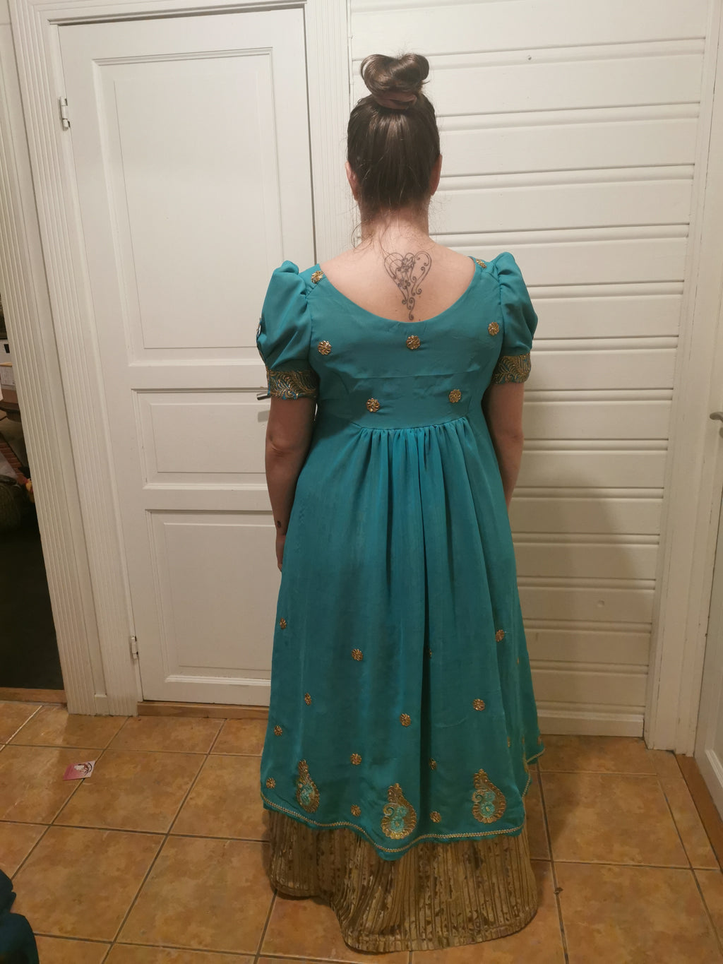 Regency Sari Ballkjole, XL