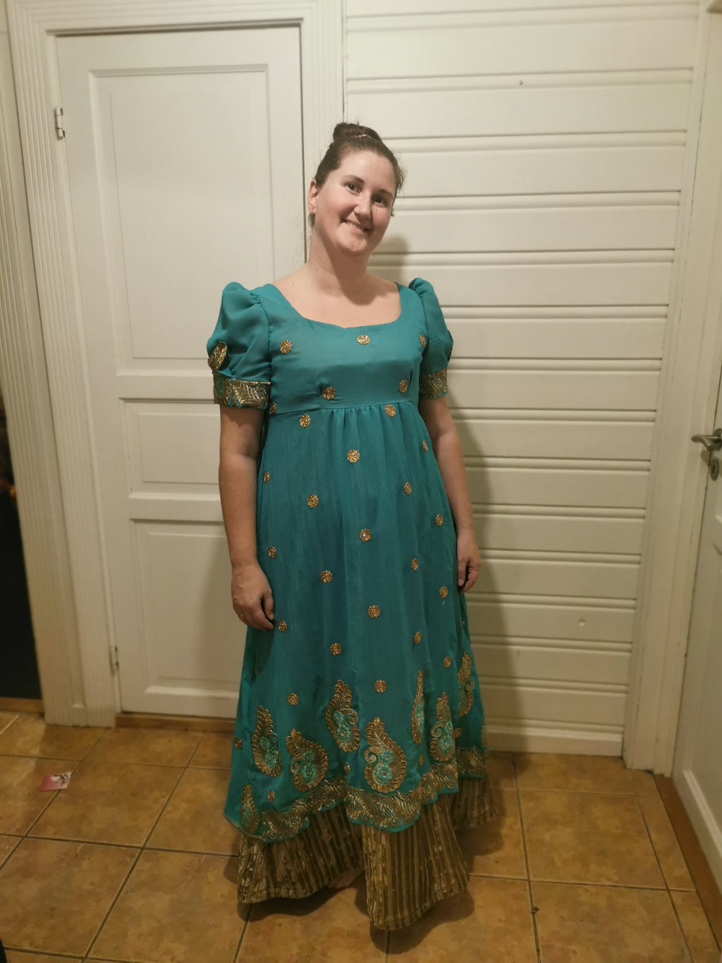 Regency Sari Ballkjole, XL