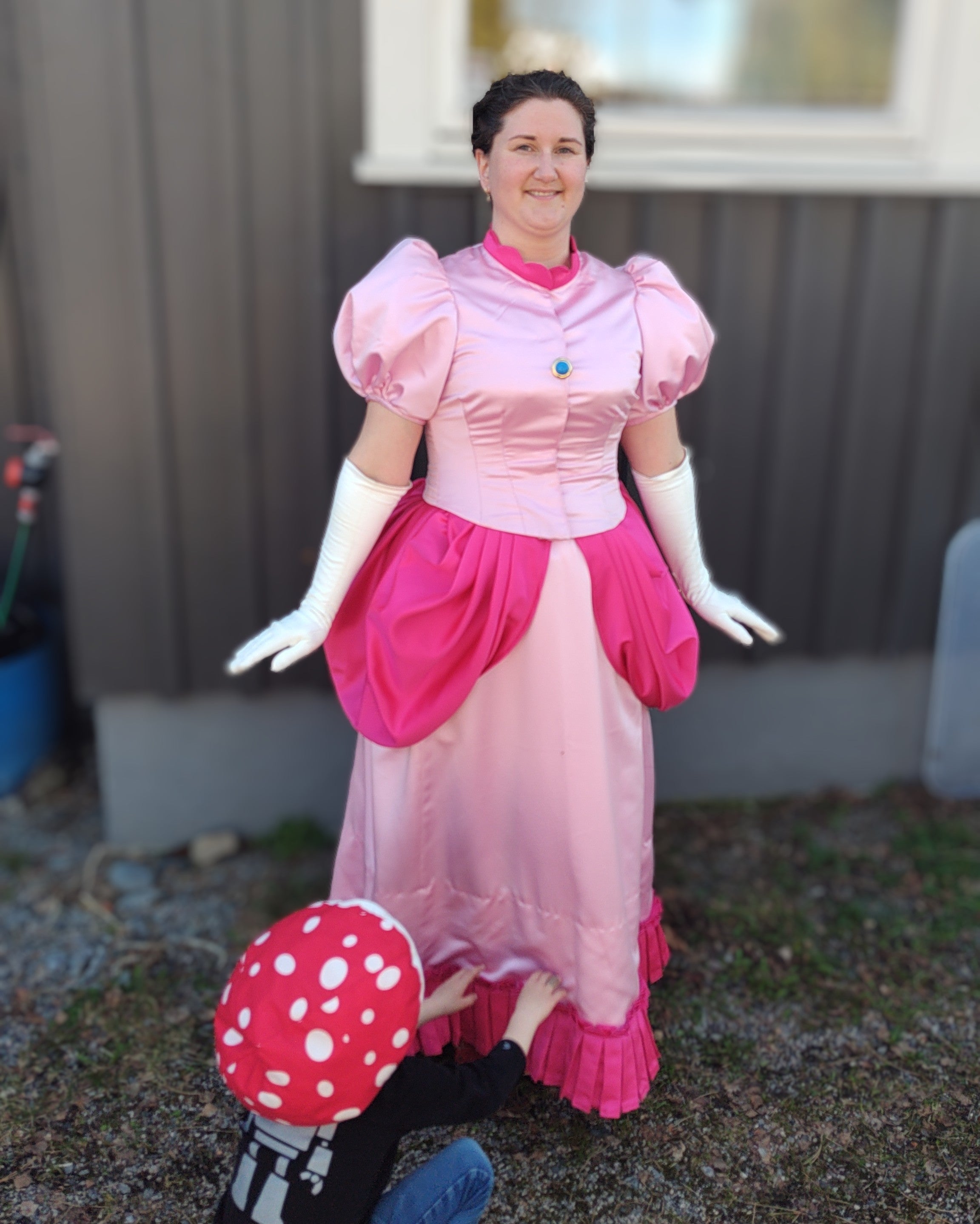 Viktoriansk Princess Peach, str XXL