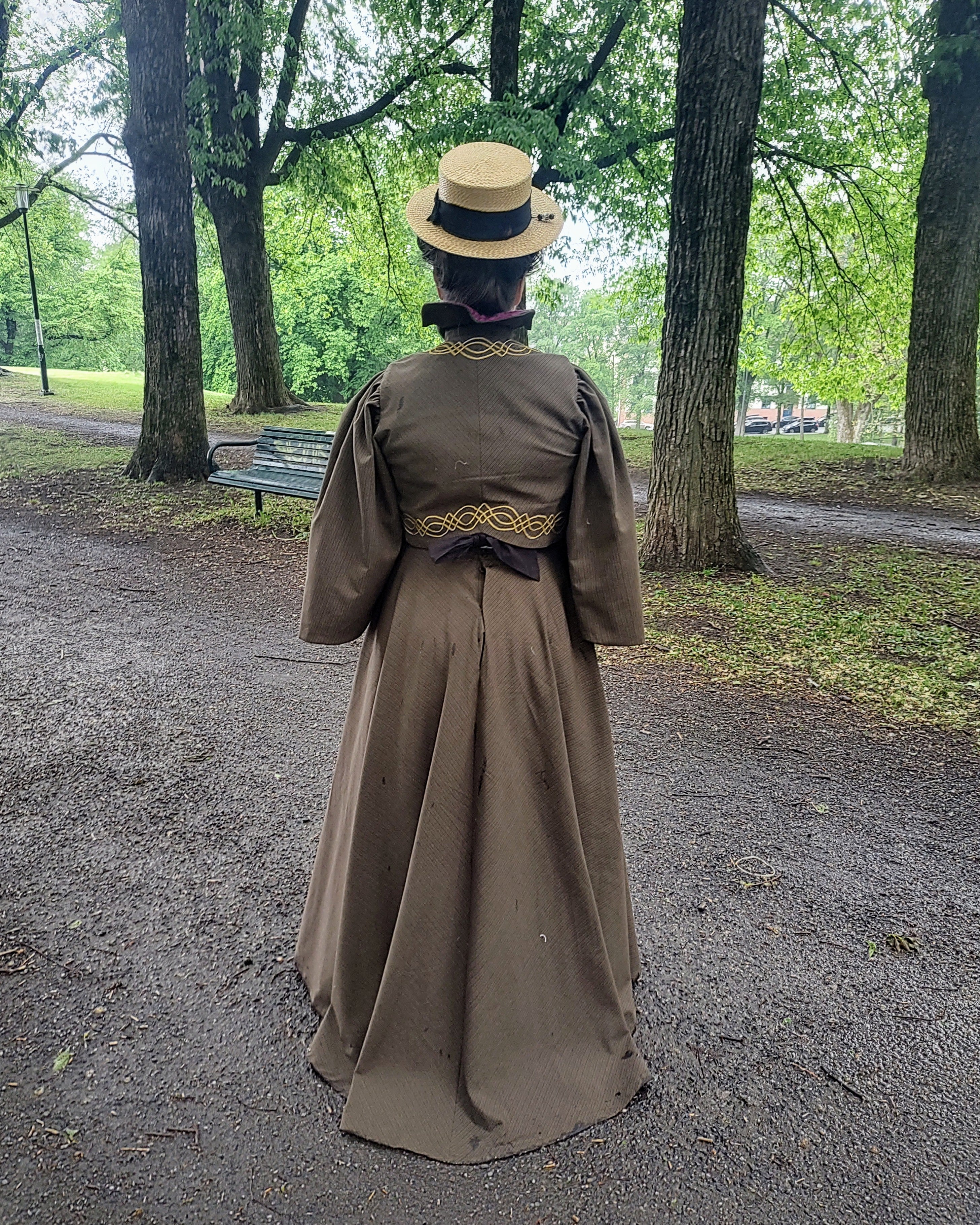 Edvardiansk spaserantrekk, XL