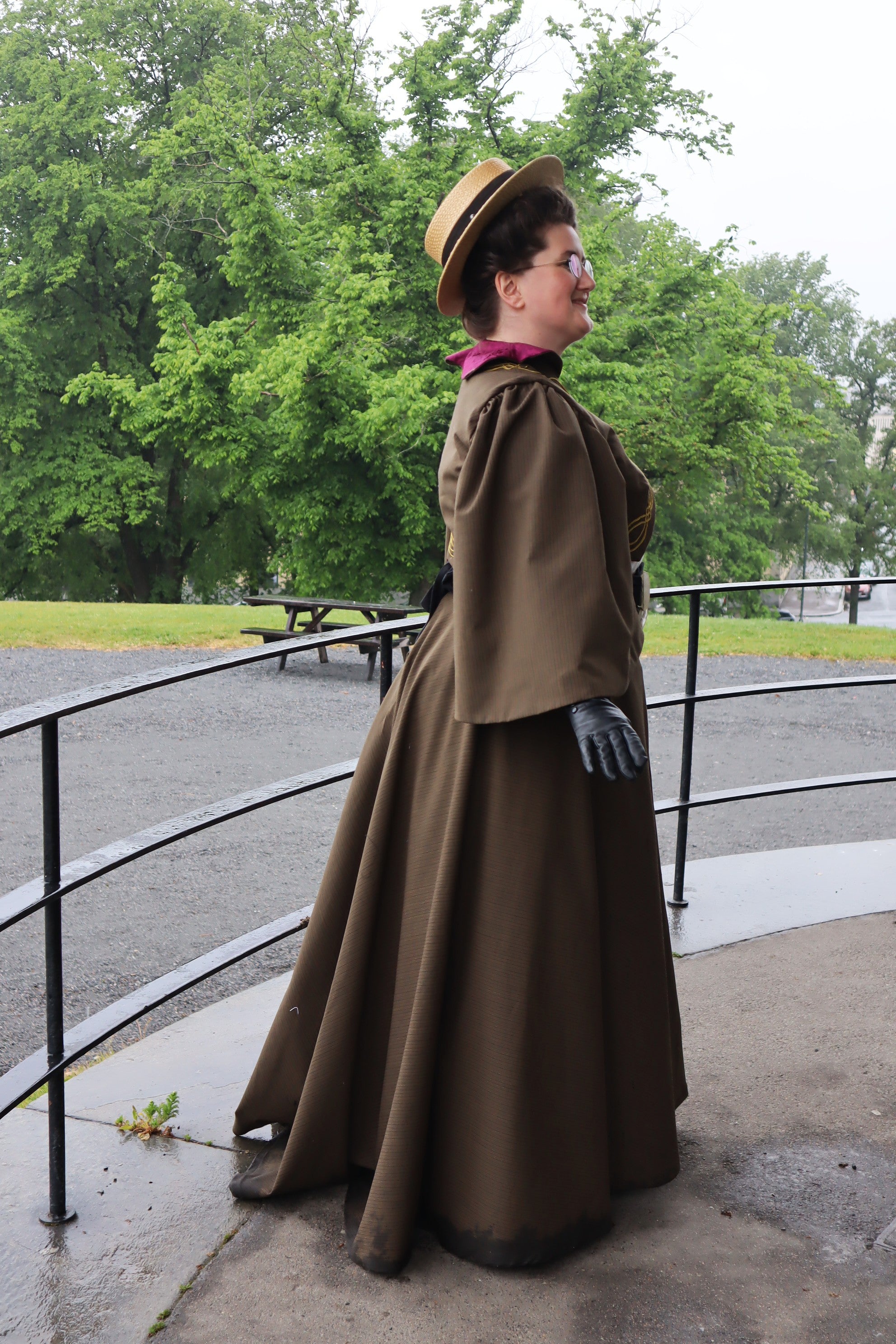 Edvardiansk spaserantrekk, XL