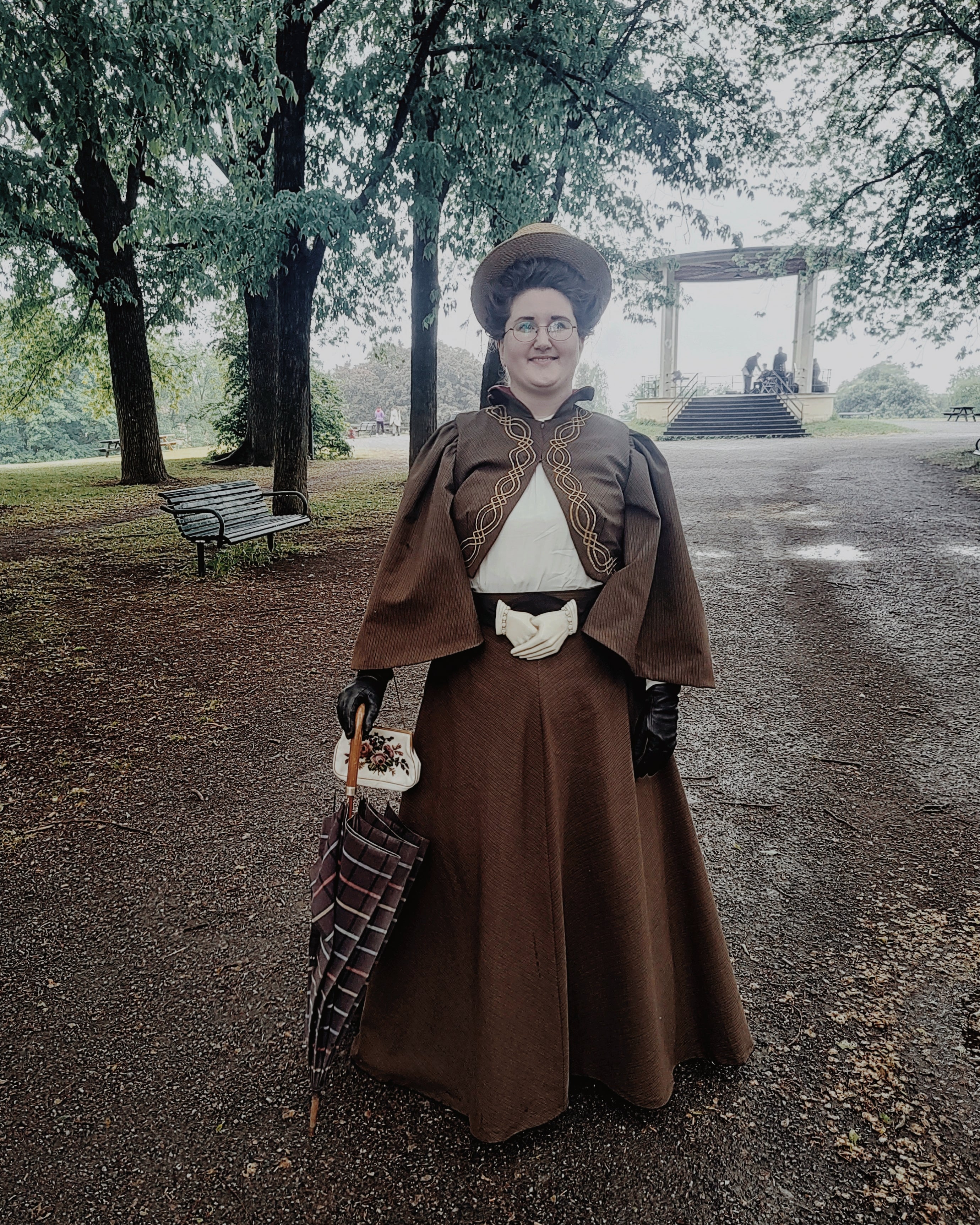 Edvardiansk spaserantrekk, XL