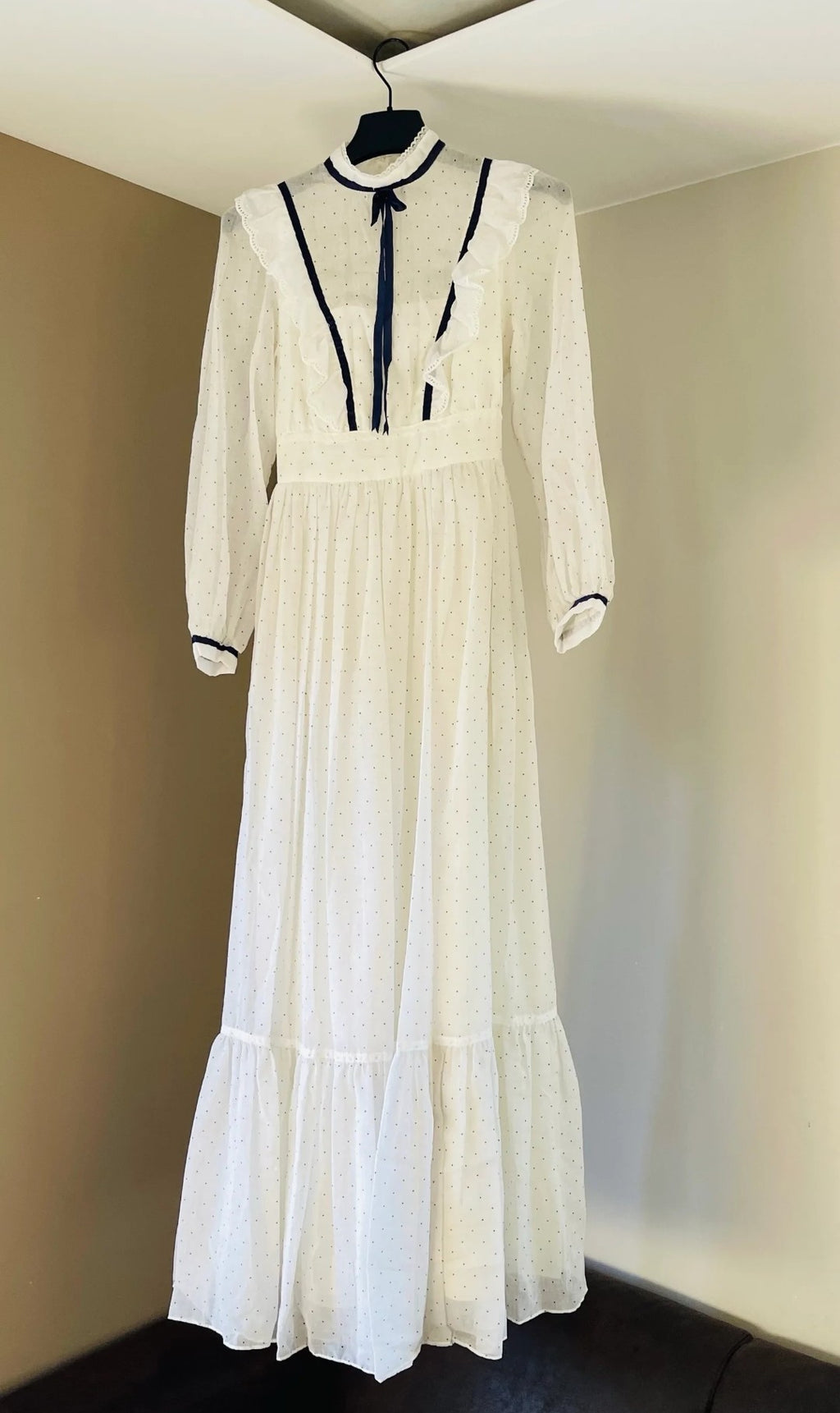 Vintage Gunne Sax kjole, str 36