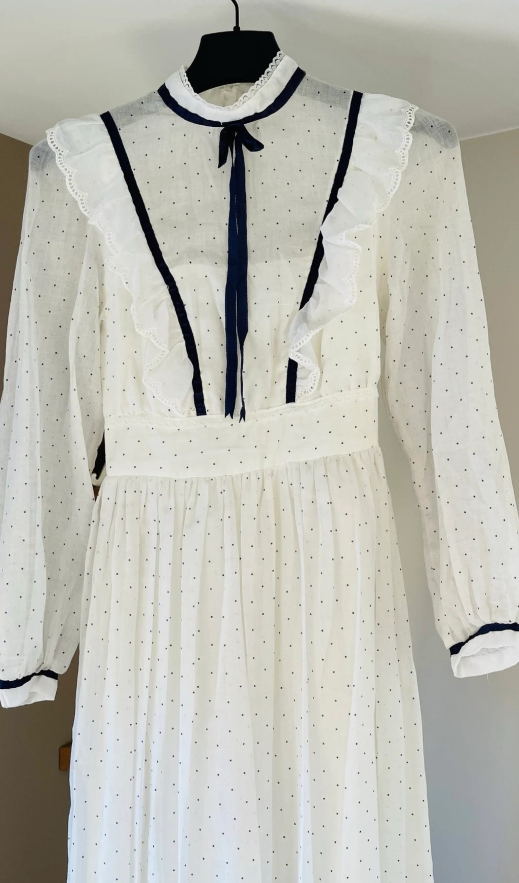 Vintage Gunne Sax kjole, str 36