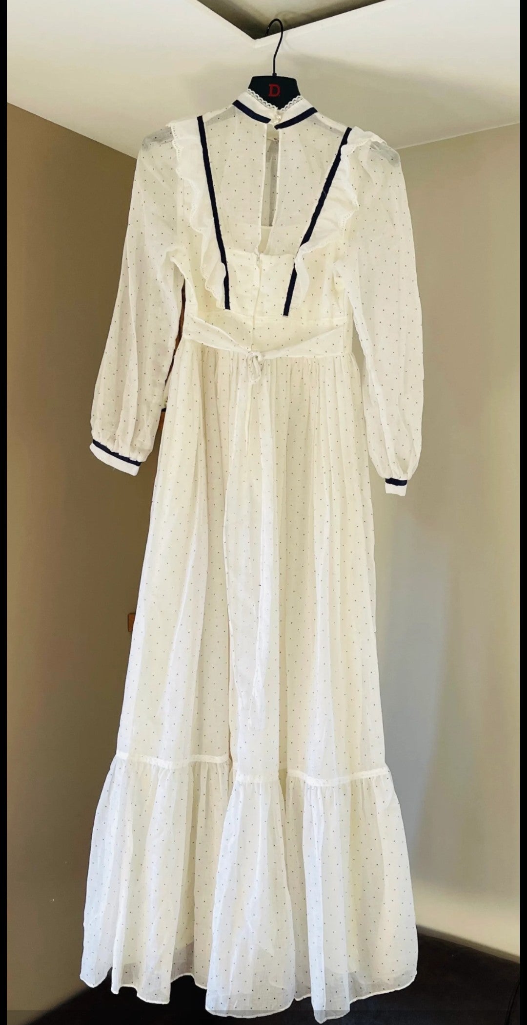 Vintage Gunne Sax kjole, str 36